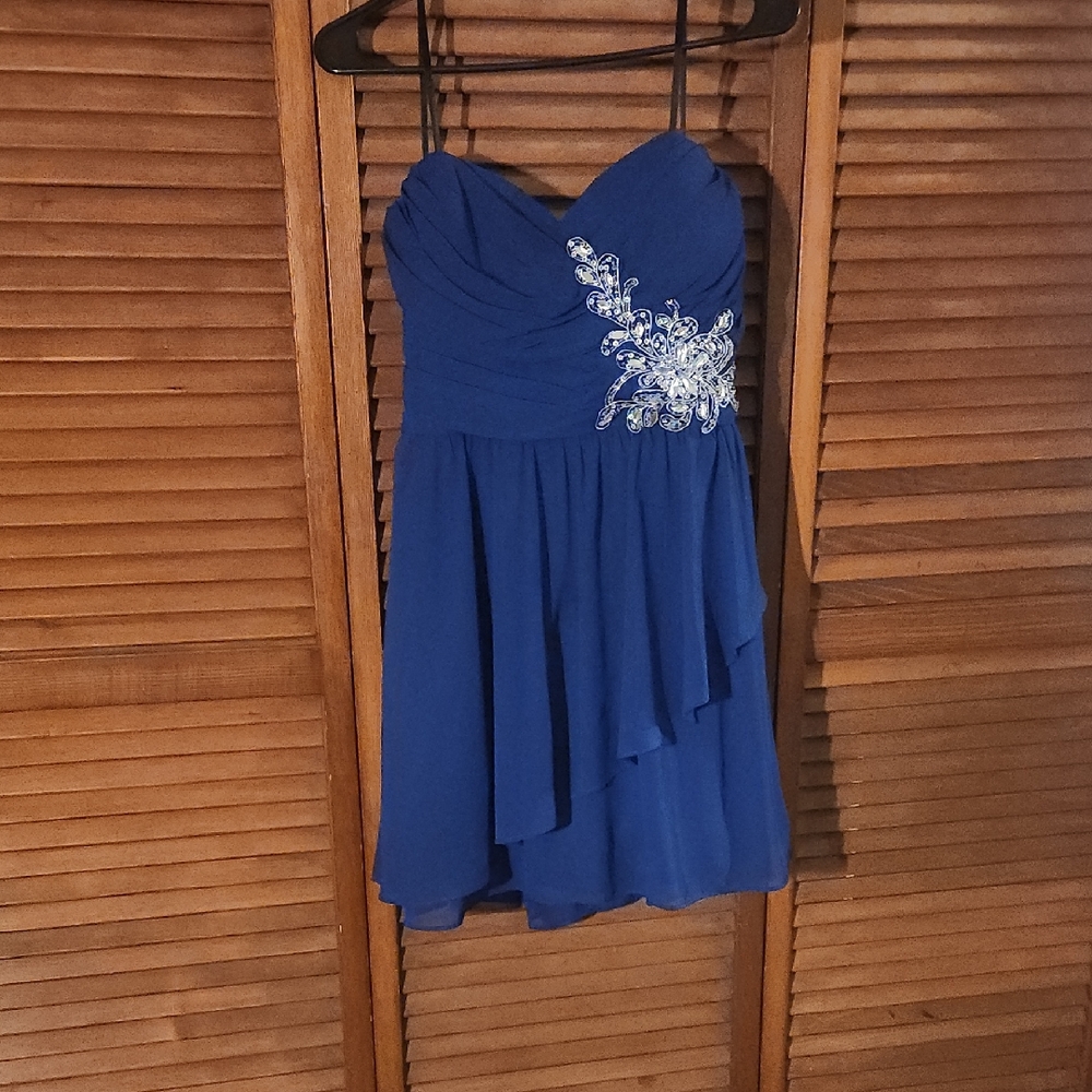 B Darlin Royal Blue Dress